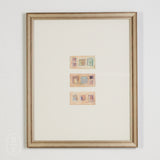 By Lacey MAT FRAMED SQUARE ABSTRACT 4