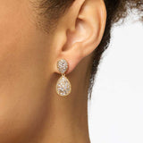 Julie Vos LUNA TEARDROP EARRING