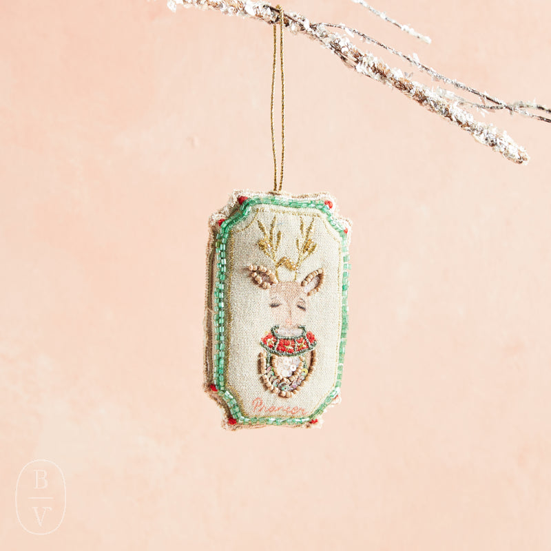 Creative Co-op SANTAS REINDEER ORNAMENT Prancer