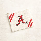 LA Chic ALABAMA BEADED COIN POUCH