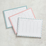 Mary Square WEEKLY DESK PAD