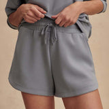 Varley COULTER HIGH RISE SHORT Wind Blue