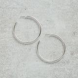 CV Designs SILVER HOOP EARRINGS - CVHSD