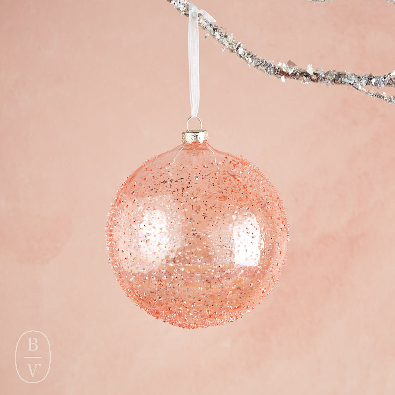 Raz Imports TEXTURED ORNAMENT Coral 5