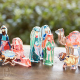ACRYLIC NATIVITY SET