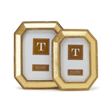 Two's Company BEADS OF GOLD OCTAGONAL FRAME