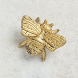 Creative Co-op CAST IRON GOLD BEE BOTTLE OPENER