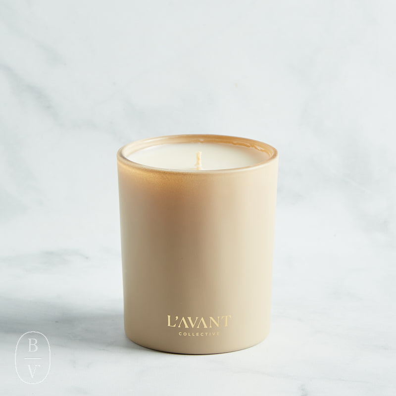 L'Avant Collective Inc WHITE CANDLE Ambre Santal 8 oz
