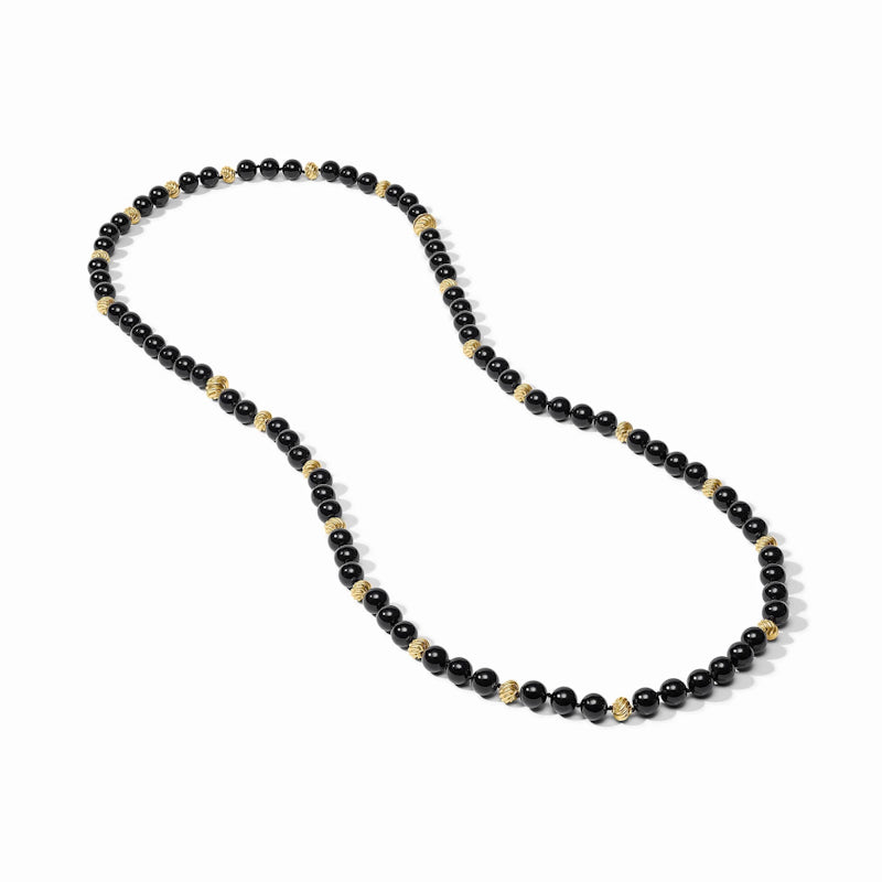 Julie Vos RAVELLO 5 IN 1 NECKLACE Obsidian Black
