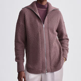 Varley FINN LONGLINE KNIT JACKET Peppercorn