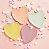 Creative Co-op MATTE STONEWARE HEART SHAPED DISH