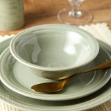 Simon Pearce BELMONT CEREAL BOWL Crackle Celadon