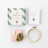Cotton Clara Craft Kits and Supplies BUMBLE BEE CROSS STITCH KIT