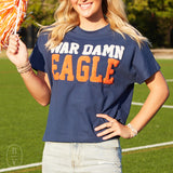 Stewart Simmons THE WAR DAMN EAGLE CHENILLE TEAM TOP XL