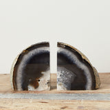 Blue Ocean Traders MEDIUM AGATE BOOKEND PAIR