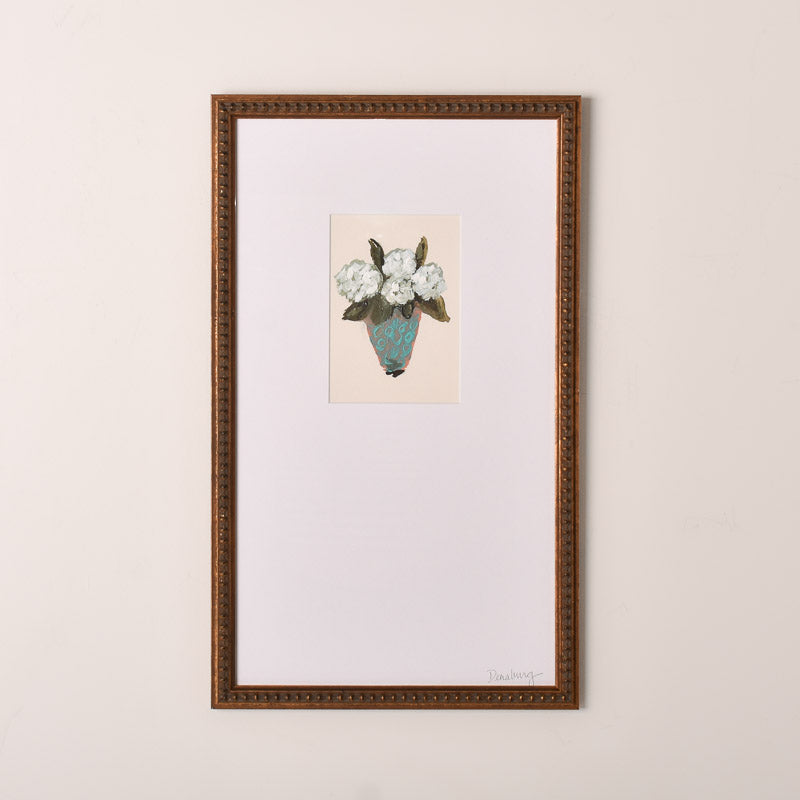 Vicki Denaburg FRAMED FLORAL 1
