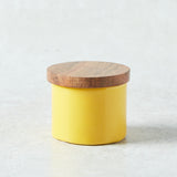 Creative Co-op STAINLESS STEEL PINCH POT Yellow