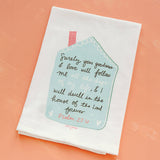 Doe A Deer HOUSE OF THE LORD FLOUR SACK TOWEL