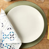 Simon Pearce BARRE DINNER PLATE Alabaster