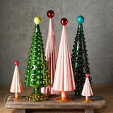 Cody Foster LARGE PLEATED TREES WITH BALL TOPPER