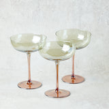 Bloomingville IRIDESCENT FINISH MARTINI GLASS