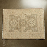Parviz Oriental Rugs TURKISH OUSHAK SMALL F7260 RUG
