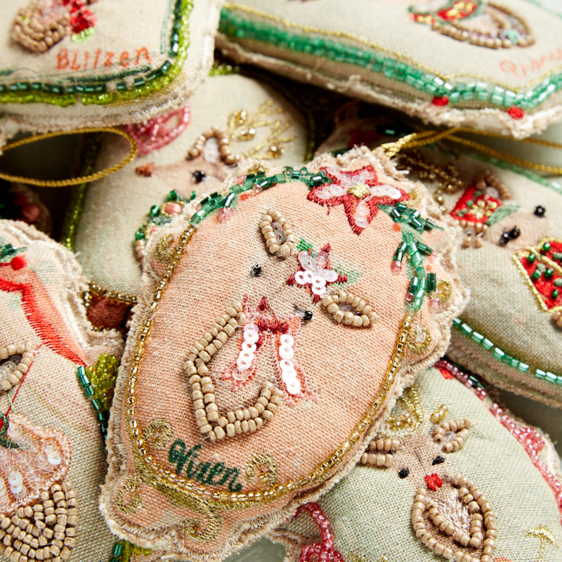 Creative Co-op SANTAS REINDEER ORNAMENT