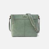 Hobo ROMY MEDIUM CROSSBODY BAG Jade Polished Leather