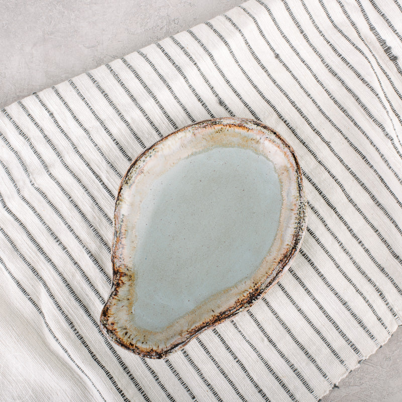 Etta B Pottery OVAL SPOON REST Peaceful