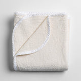 Bella Notte Linens GEORGIA BLANKET Winter White