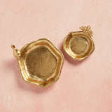 Raz Imports GOLD TRINKET TRAY