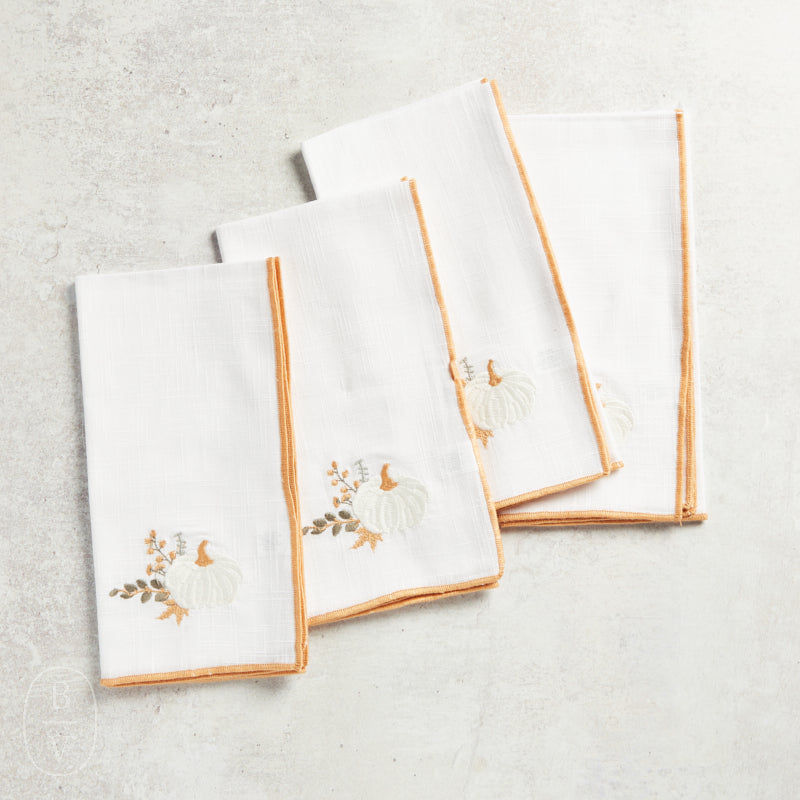 Two's Company HEIRLOOM HARVEST NAPKIN SET