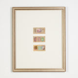 By Lacey MAT FRAMED SQUARE ABSTRACT 1