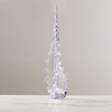 Simon Pearce BUBBLE TWIST EVERGREEN TREE GIFT BOXED