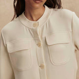 Varley HARTWELL BUTTON THROUGH SWEAT