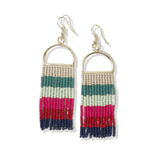 Ink and Alloy ALLISON HORIZONTAL STRIPES EARRINGS
