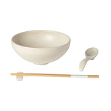 Casafina Living PACIFICA RAMEN BOWL SET IN GIFT BOX Vanilla