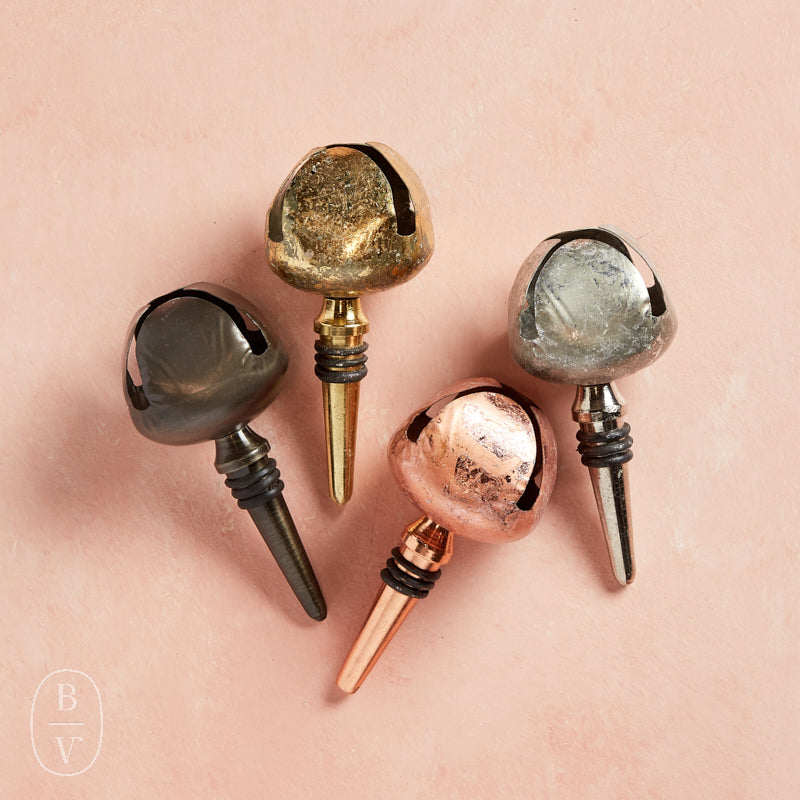 Creative Co-op BELL BOTTLE STOPPER