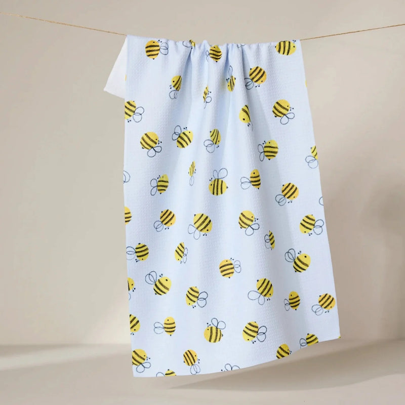 Geometry BUZZING TEA TOWEL