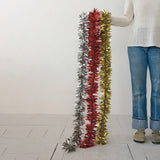 Creative Co-op FOIL LEAF GARLAND Gold 72