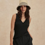 CORBY V NECK TANK