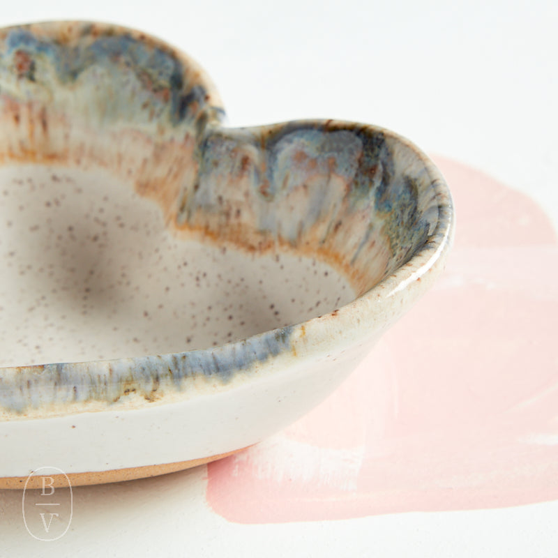 Etta B Pottery HEART BOWL