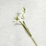 K and K Interiors REAL TOUCH FREESIA STEM White 21