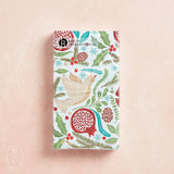 Boston International WINTER BERRY DOVE GUEST NAPKIN