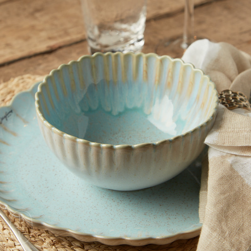 Casafina by Costa Nova MALLORCA SOUP/CEREAL BOWL Sea Blue