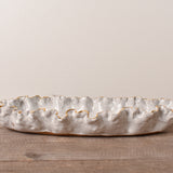 Dixie Pottery BOAT CONTAINER 24K GOLD RIM JULY 2026