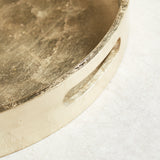 Park Hill Collection GREAT HOUSE ROUND FOILED TRAY