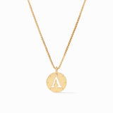 Julie Vos MONOGRAM DELICATE NECKLACE