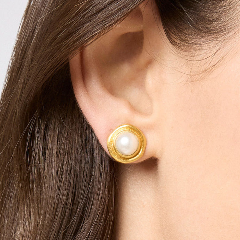 Julie Vos WAVE STONE STUD