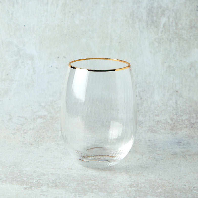 Zodax OPTIC STEMLESS WINE GLASS